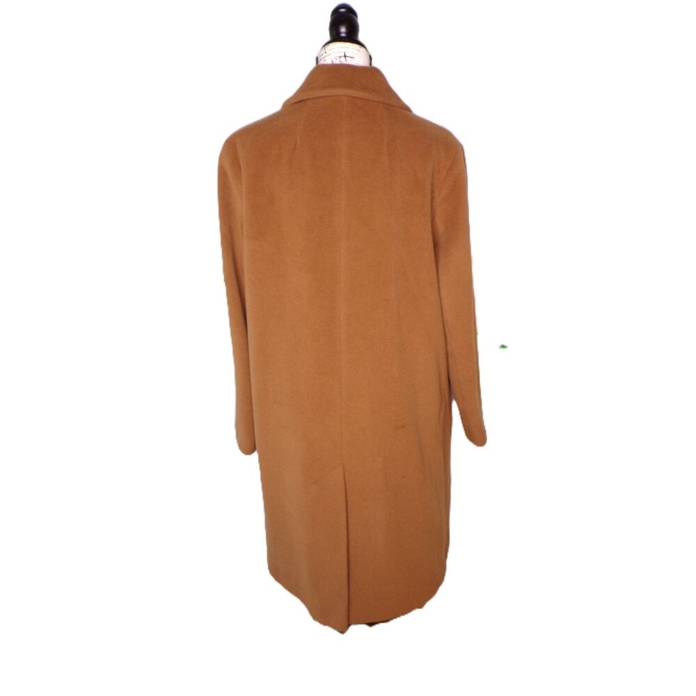 🆕FLEURETTE Luxe Wool Blend Coat Camel 10 - Picture 6 of 11
